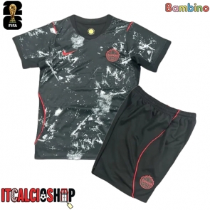 Canada Seconda Maglia Bambino Mondiali 2026 Manica Corta (+ Pantaloni corti)